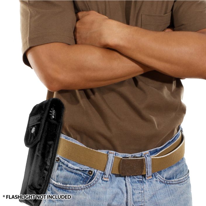 Flashlight Holster with Belt Attachment (Large) EcoGear FX