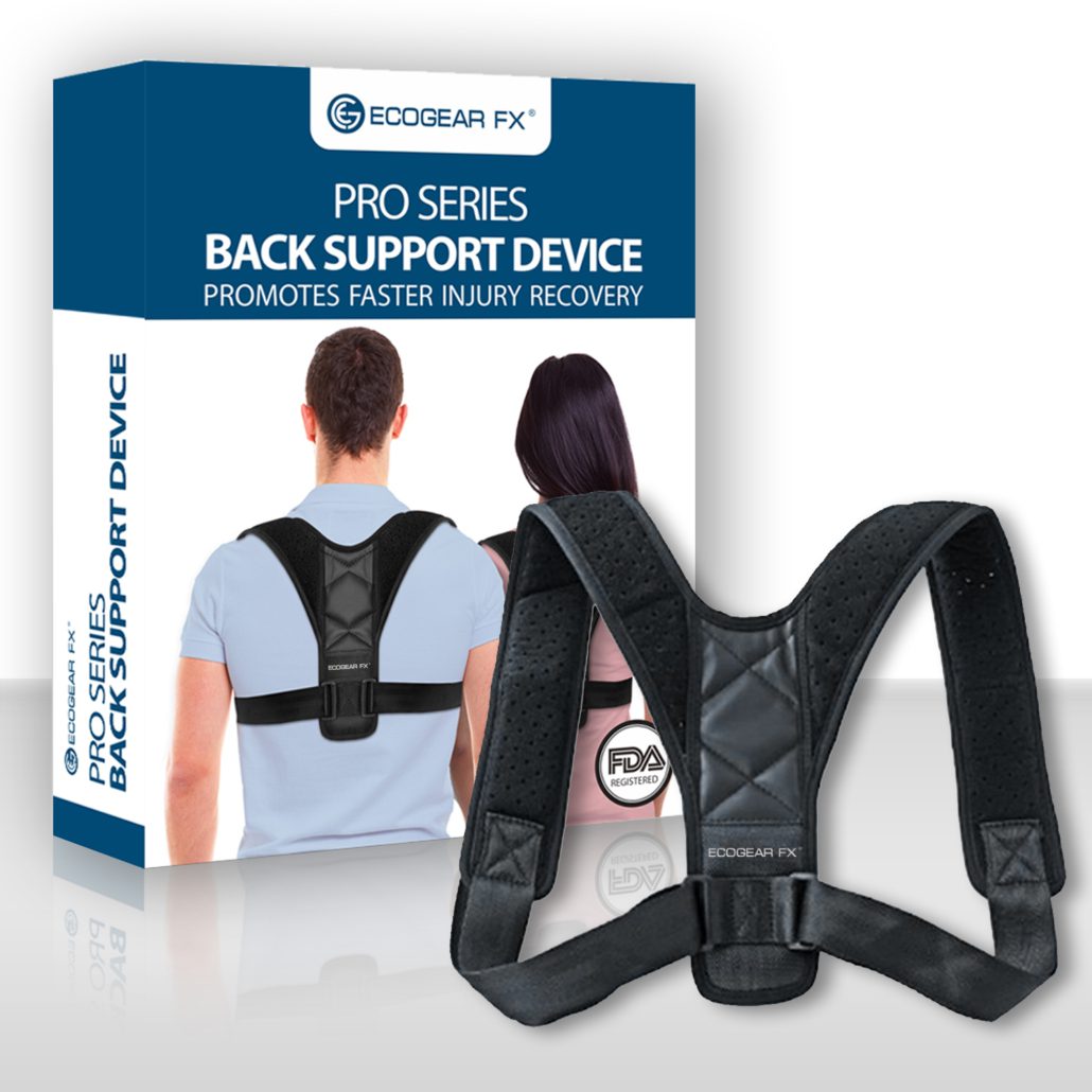Back Support Device Light Weight Back Brace for Men and Women