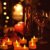 LED Tealight Flameless Candles with Batteries (24 Pack) - Thumbnail Image 3