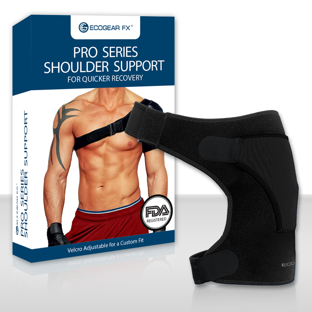 Shoulder Support Brace with Adjustable Shoulder Strap