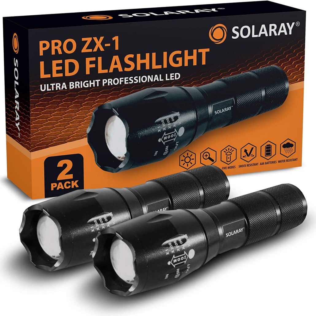 Single Multi Pack Flashlights Best Flashlights for Dog Walking & More