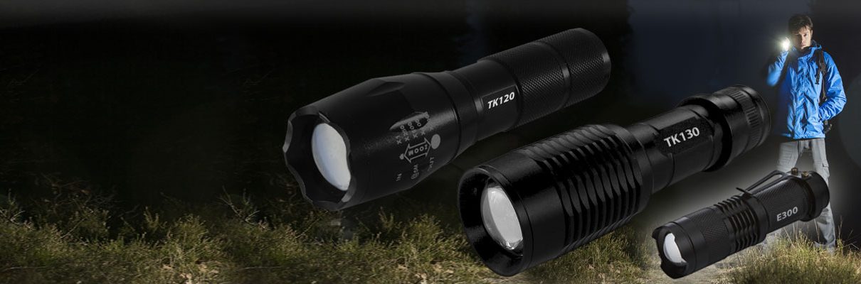 CREE LED tactical flashlight