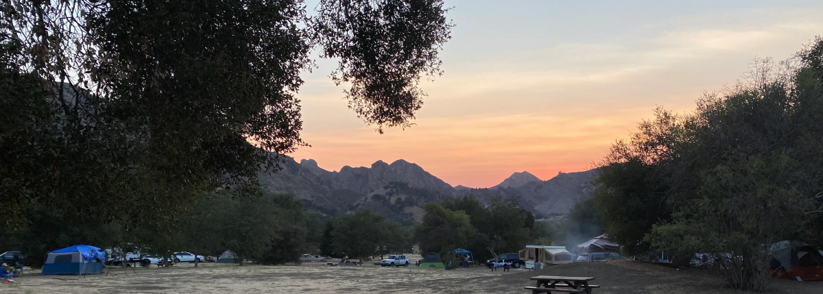 Malibu Beach Camping California