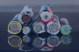 different types of corrosion on alkaline batteries