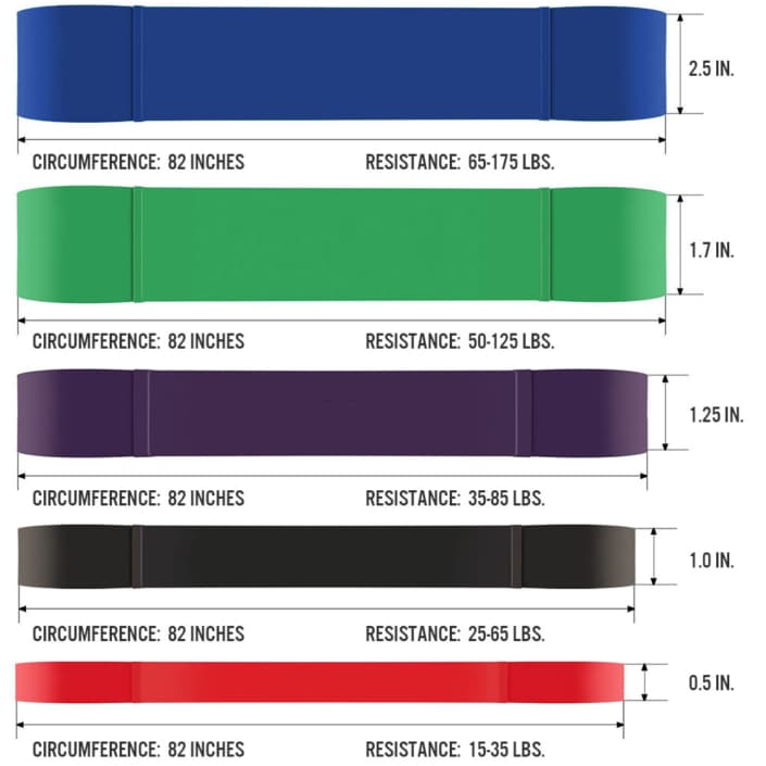 Heavy Duty Exercise Resistance Bands for Home and Gym XGPRO