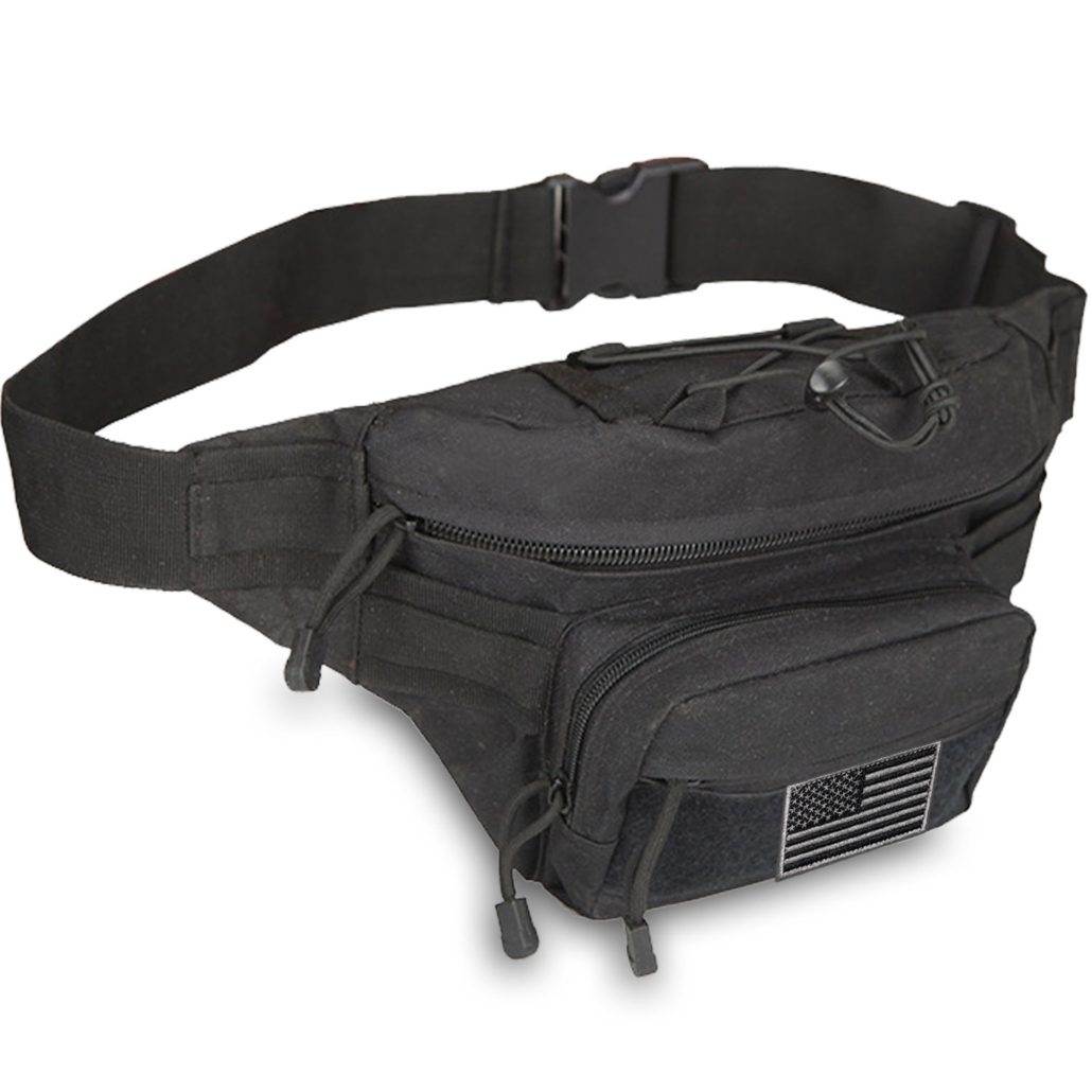 EDC Tactical Fanny Pack Best Military Hunting Waist Bag EcoGear FX