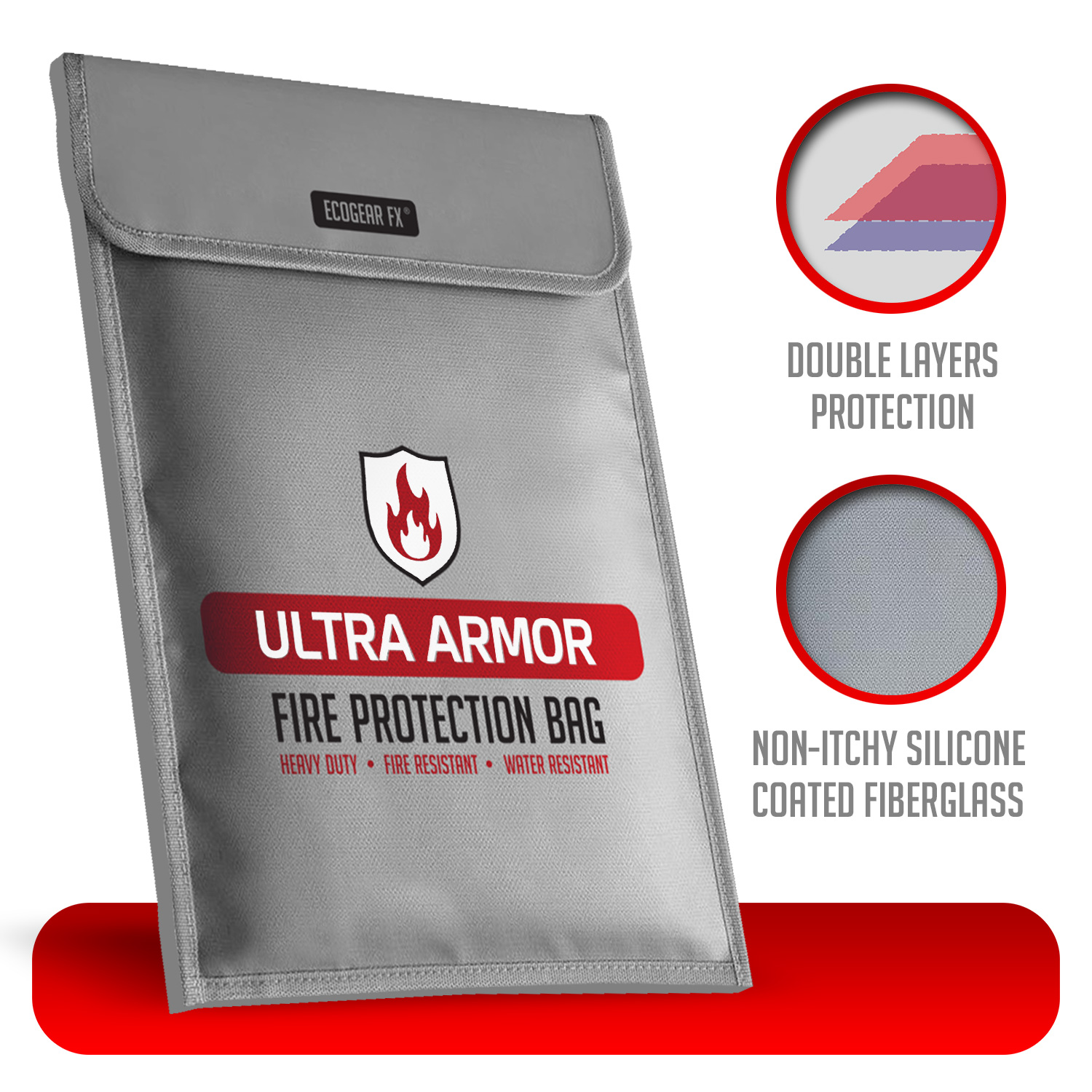 Fireproof Document Bag Fireproof Bag for Documents Water Reistant