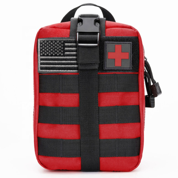 first aid ifak pouch red