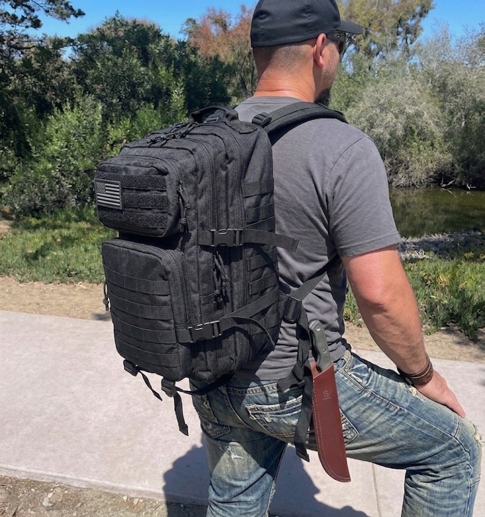 XG-MB45 - Men's Molle Military Tactical Backpack (45 Liter) - Image 6