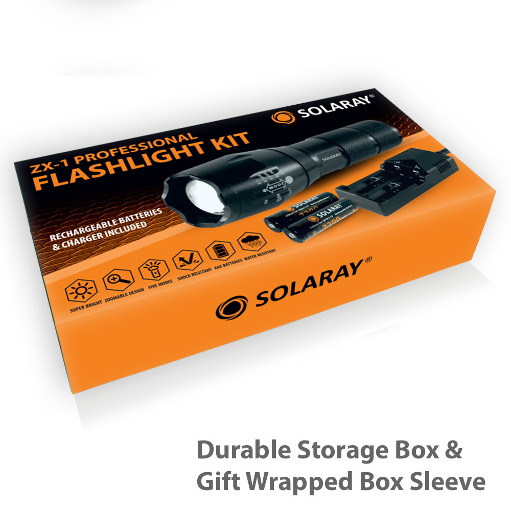 Professional LED Rechargeable Flashlight Professional LED Rechargeable Flashlight