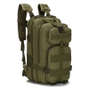 tactical backpack 40 liter army green with USA flag patch