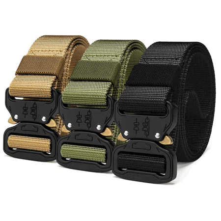Men’s Tactical Utility Belt with Quick-Release Buckle – XG-TB1