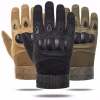 tactical-gloves-full-finger-black-army-green-khaki tactical hard knuckle gloves full finger offered in black, army green and khaki