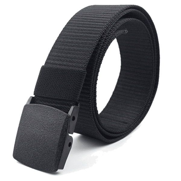 Men's Military Adjustable Nylon Belt with Plastic Buckle - XG-TB2