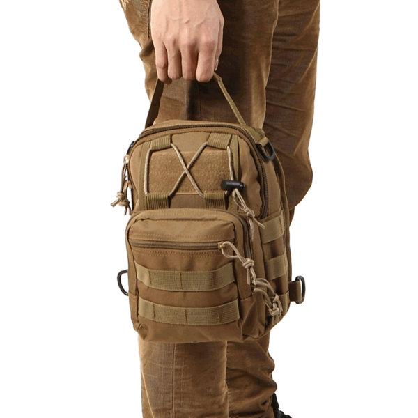 Dropship Men Backpack Tactical Sling Bag Chest Shoulder Body Molle Day Pack  Pouch Black to Sell Online at a Lower Price