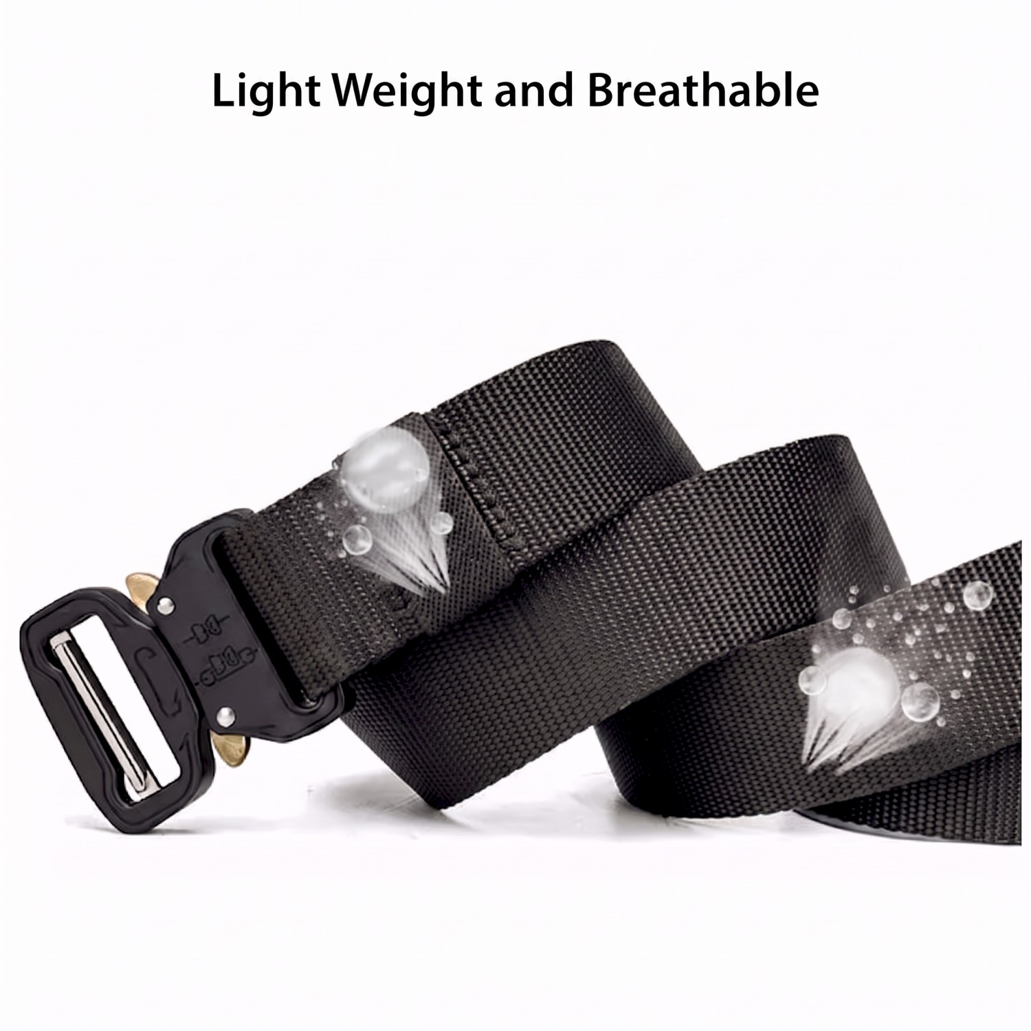 Men's Tactical Utility Belt with Quick-Release Buckle - XG-TB1 - Image 3
