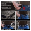 Men's Tactical Utility Belt with Quick-Release Buckle - XG-TB1 - Thumbnail Image 5