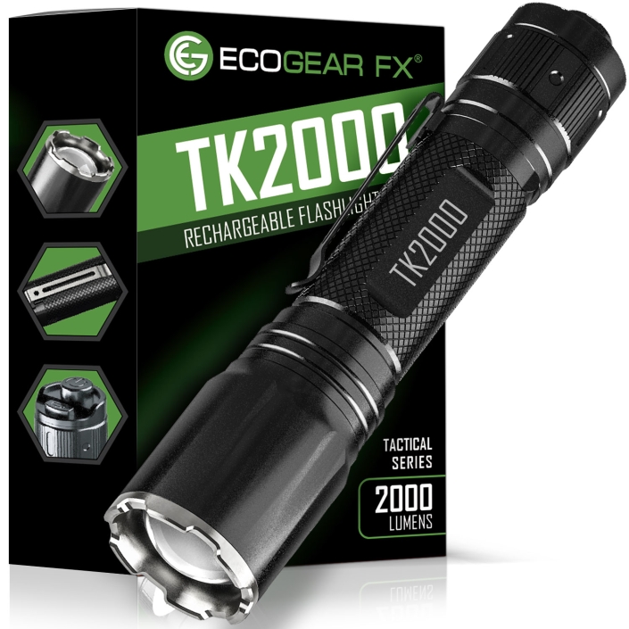 USB rechargeable flashlight