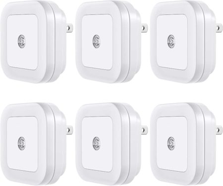 Wall Outlet LED Night Light 6PK