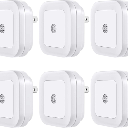 Wall Outlet LED Night Light 6PK