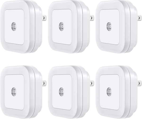 Wall Outlet LED Night Light 6PK