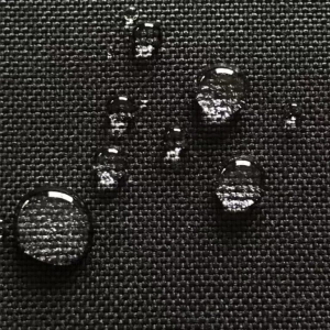 Waterproofing black nylon 1000D material for bag